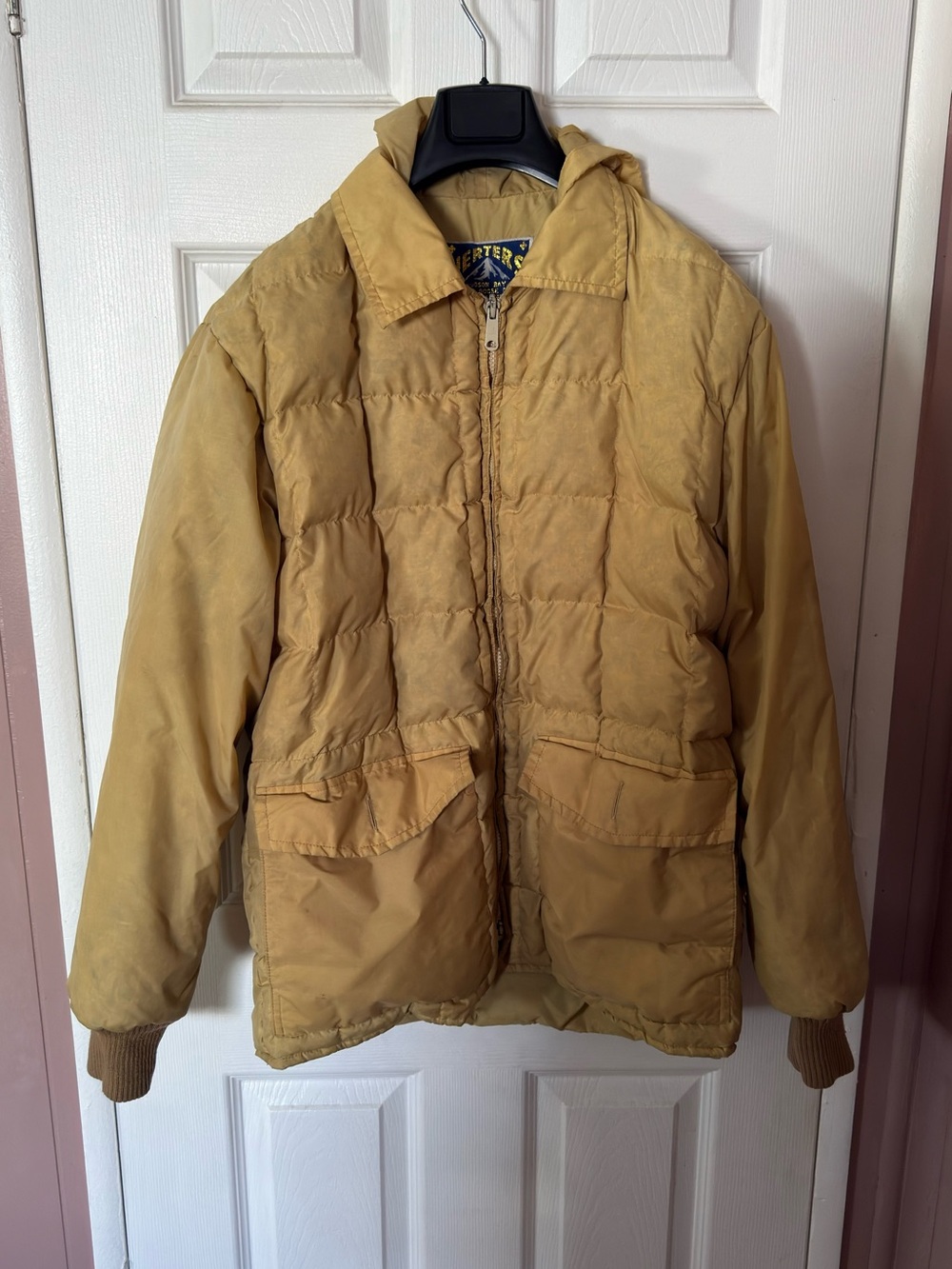 Vintage Men’s Herters Goose Down Puffer Jacket XL